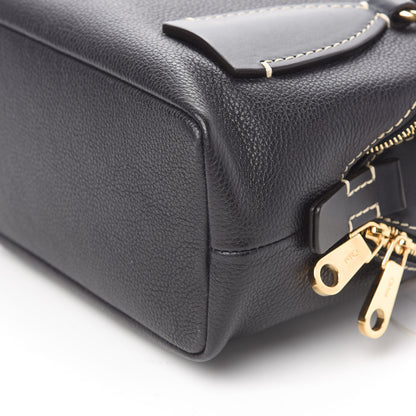 Chloe Calfskin Small Daria Full Blue 10 of 11