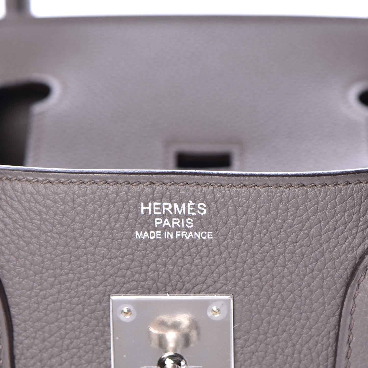 Hermes Togo Birkin 30 Etain 21 of 35