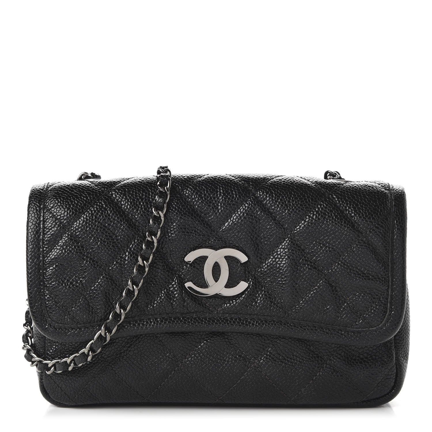Chanel Caviar Small Natural Beauty Flap Black 1 of 11