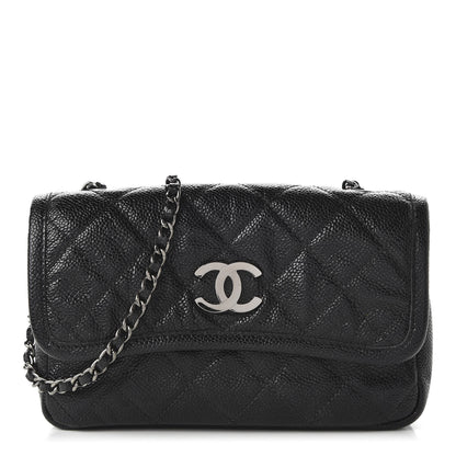 Chanel Caviar Small Natural Beauty Flap Black 1 of 11