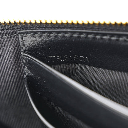 Burberry E-Canvas Monogram Stripe Zip Pouch Bridle Brown 7 of 8