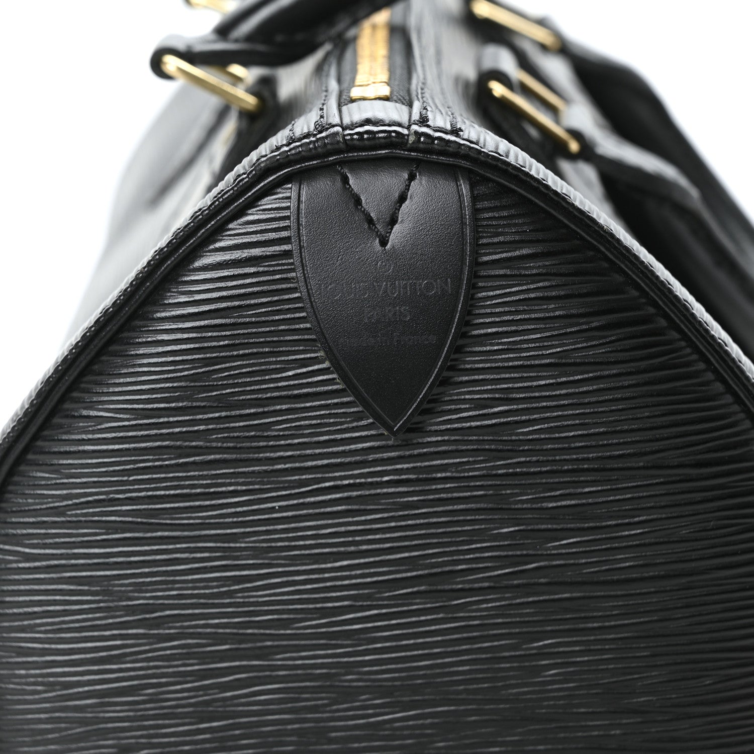 Louis Vuitton Epi Speedy 25 Black 7 of 12