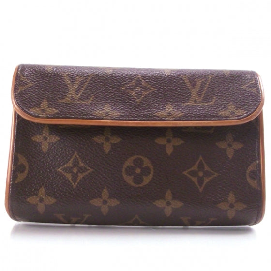 Louis Vuitton Monogram Pochette Florentine w / Strap 1 of 8