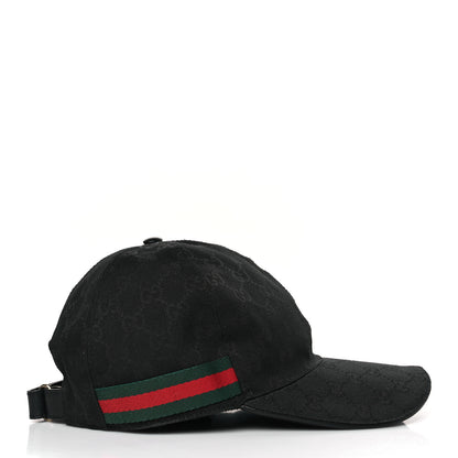 Gucci Monogram Web Baseball Hat L Black 4 of 8