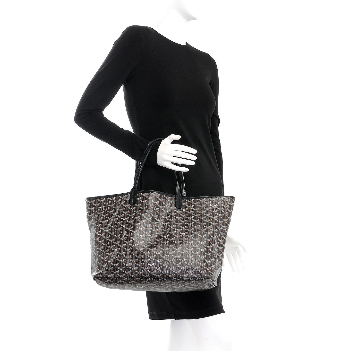 Goyardine Saint Louis PM Black