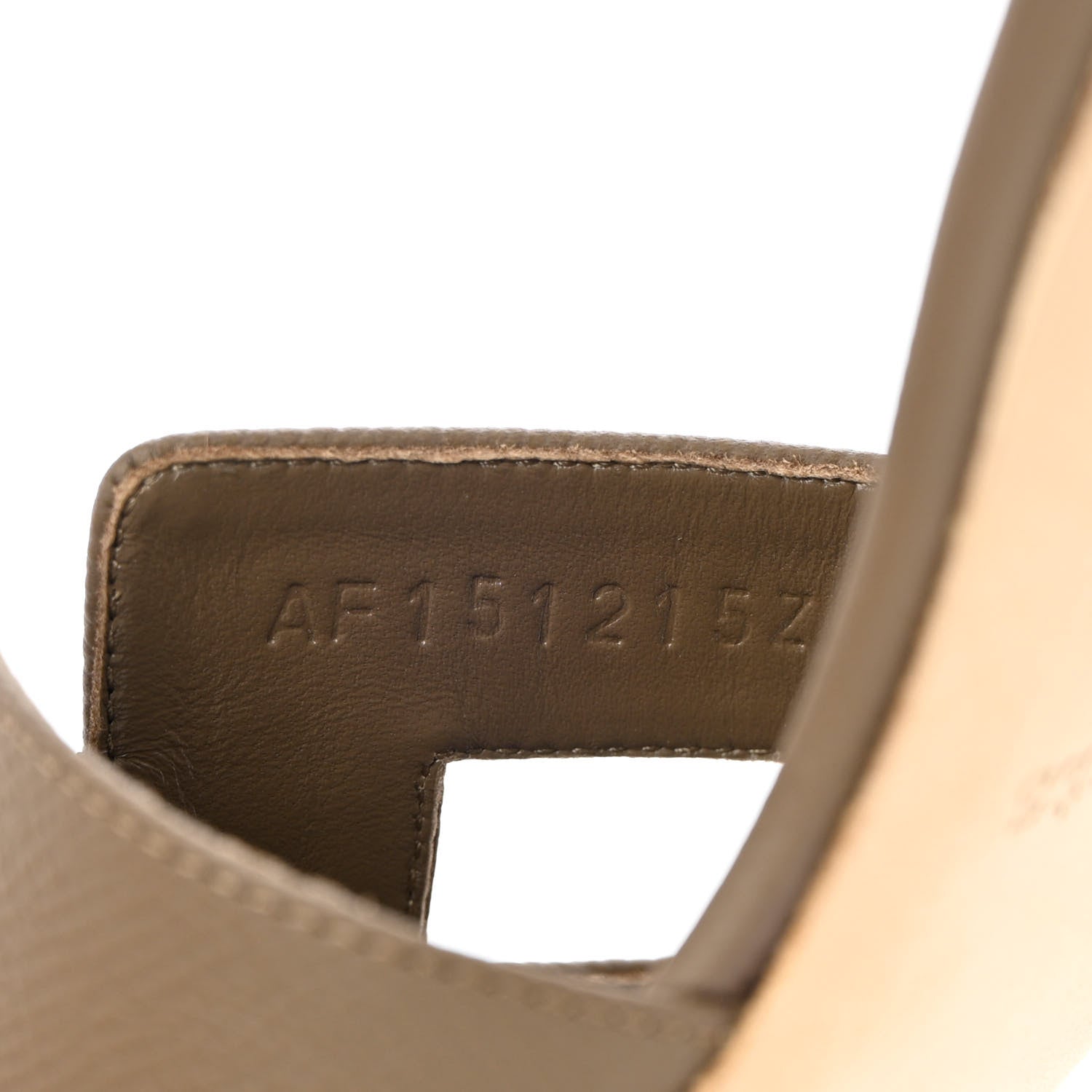 Hermes Epsom Oasis Sandals 38 Etoupe 16 of 18