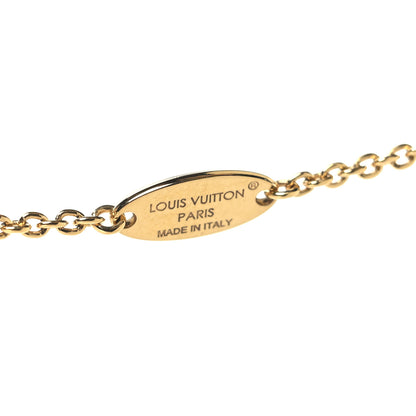 Louis Vuitton Pearl LV Floragram Necklace Gold 5 of 7