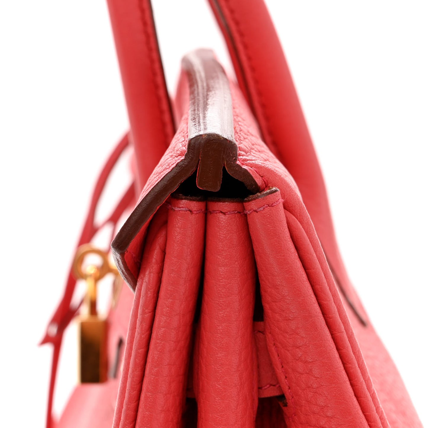 Taurillon Clemence Birkin 35 Rose Jaipur