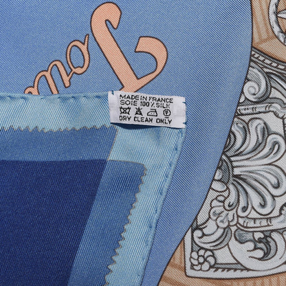 Hermes Silk Tout En Carre Scarf 90 3 of 5