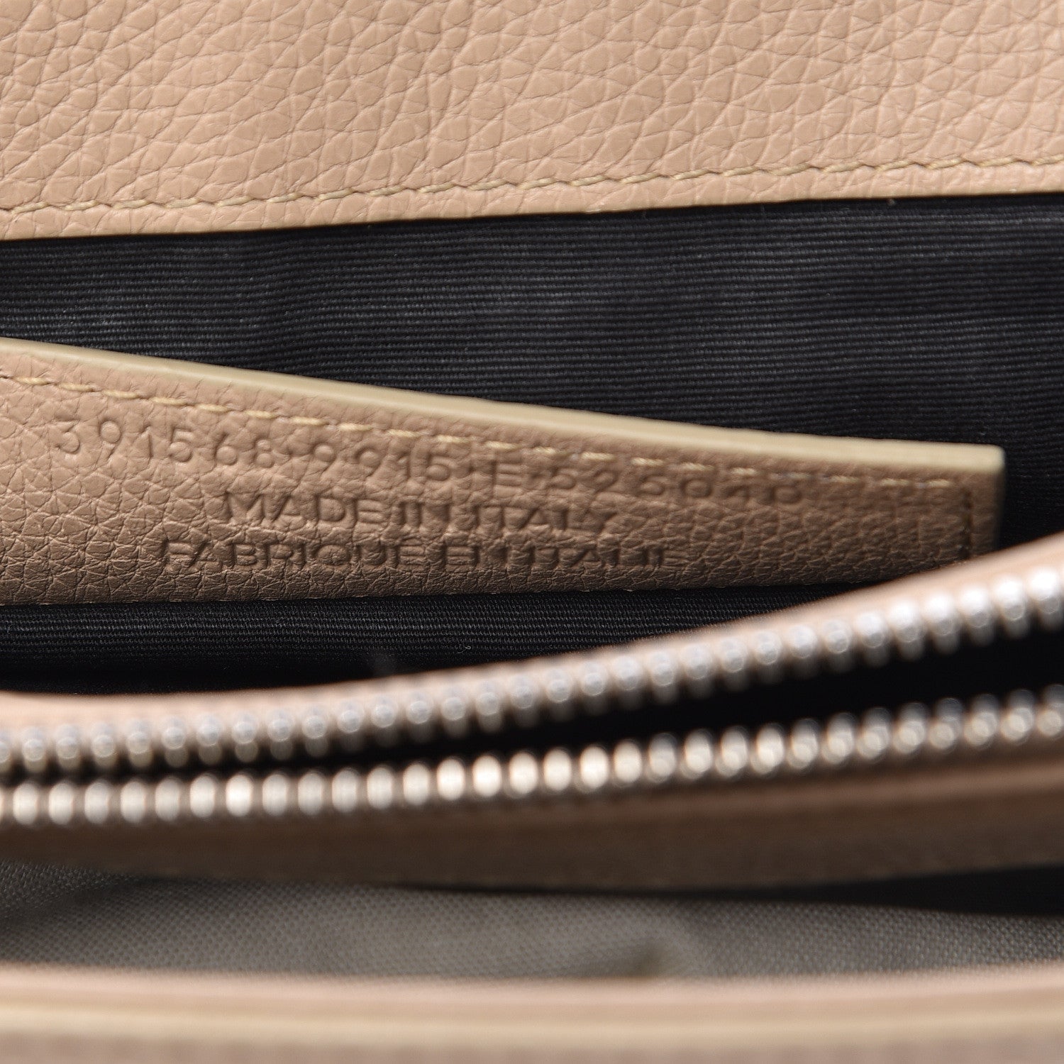 Balenciaga Grained Calfskin Le Dix Small Soft Cartable Beige Seigle 6 of 10