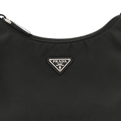 Prada Tessuto Nylon Mini Re-Edition 2000 Bag Black 9 of 14