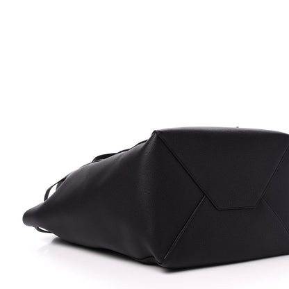 Celine Soft Grained Calfskin Medium Belt Cabas Phantom Black 8 of 11