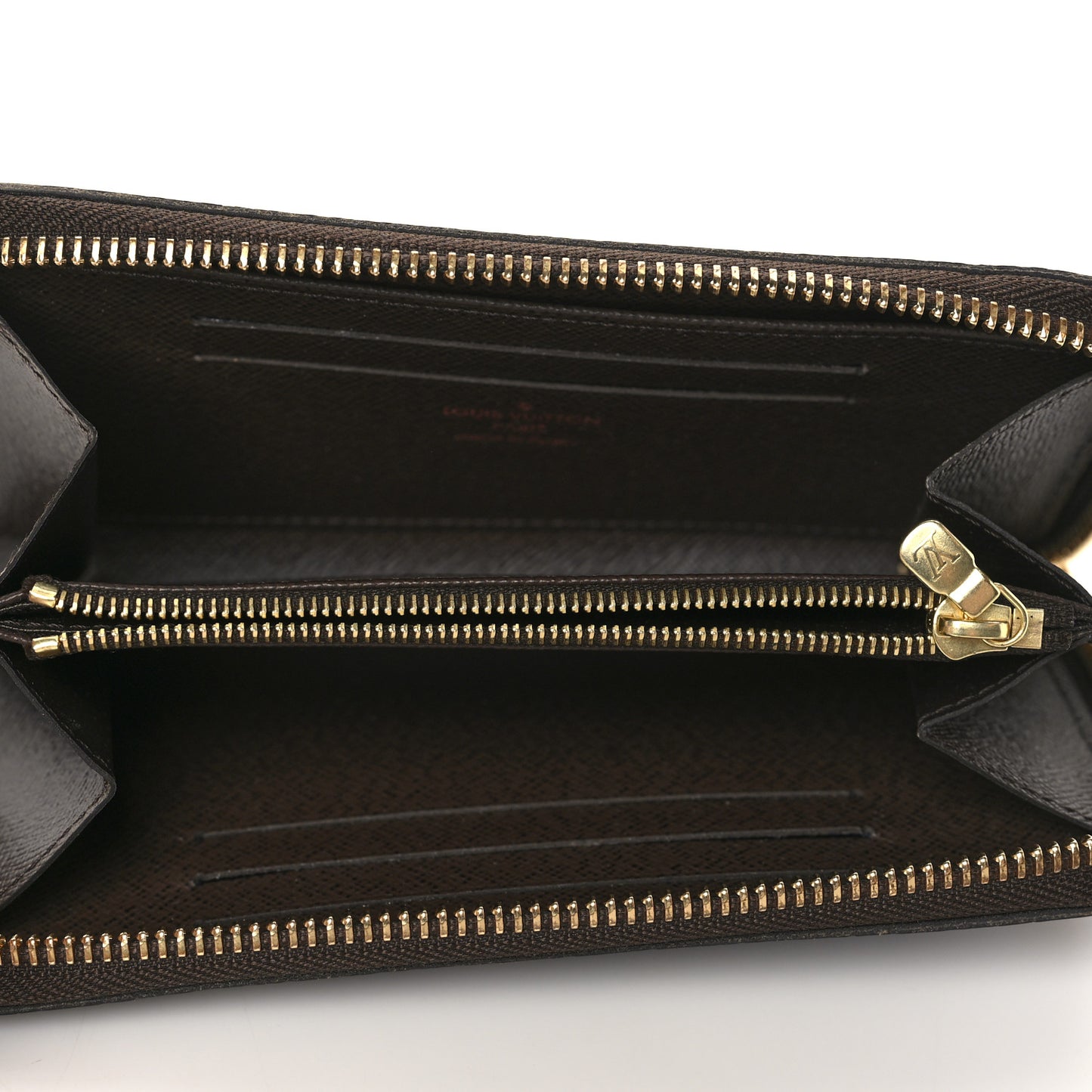 Damier Ebene Zippy Compact Wallet