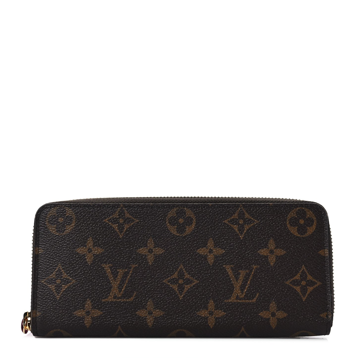 Monogram Clemence Wallet Fuchsia
