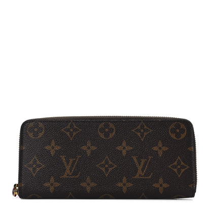 Louis Vuitton Monogram Clemence Wallet Fuchsia 1 of 7
