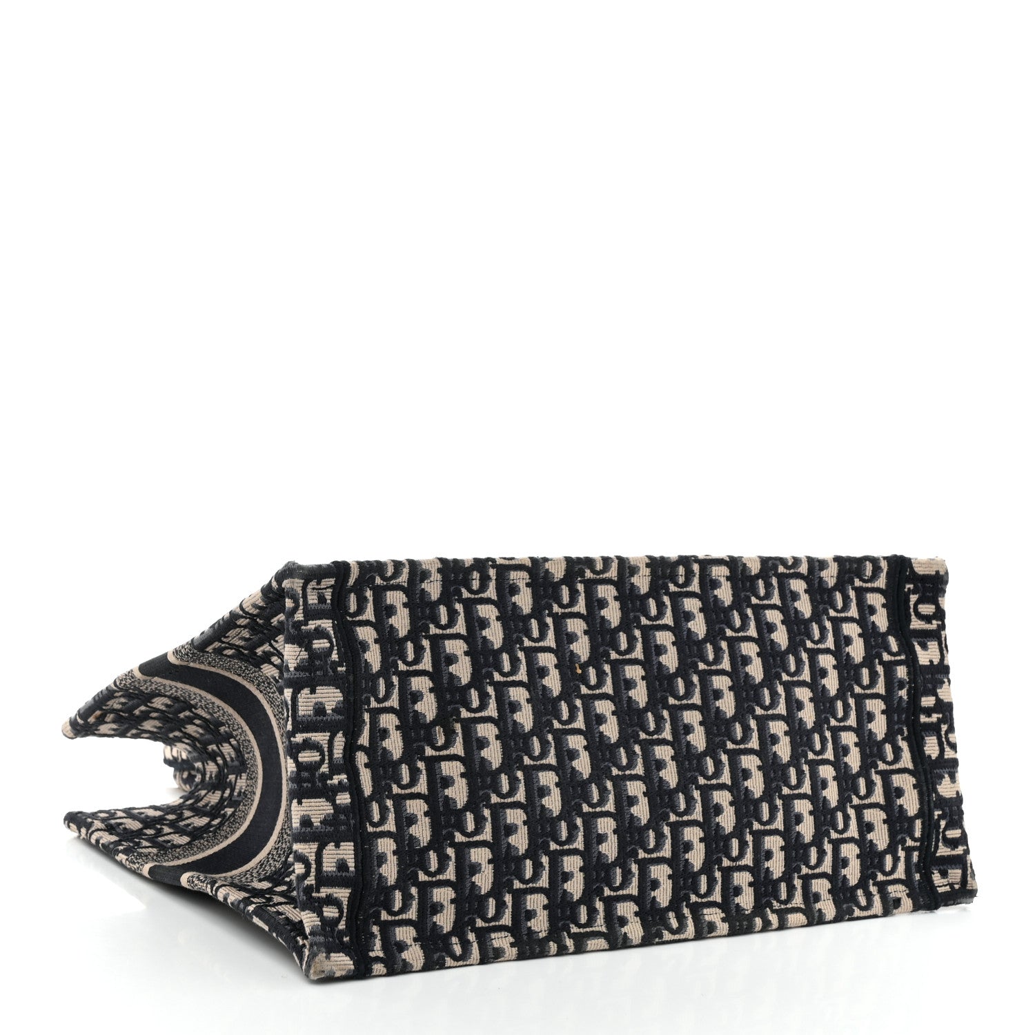 Christian Dior Oblique Medium Book Tote Blue Multicolor 4 of 11