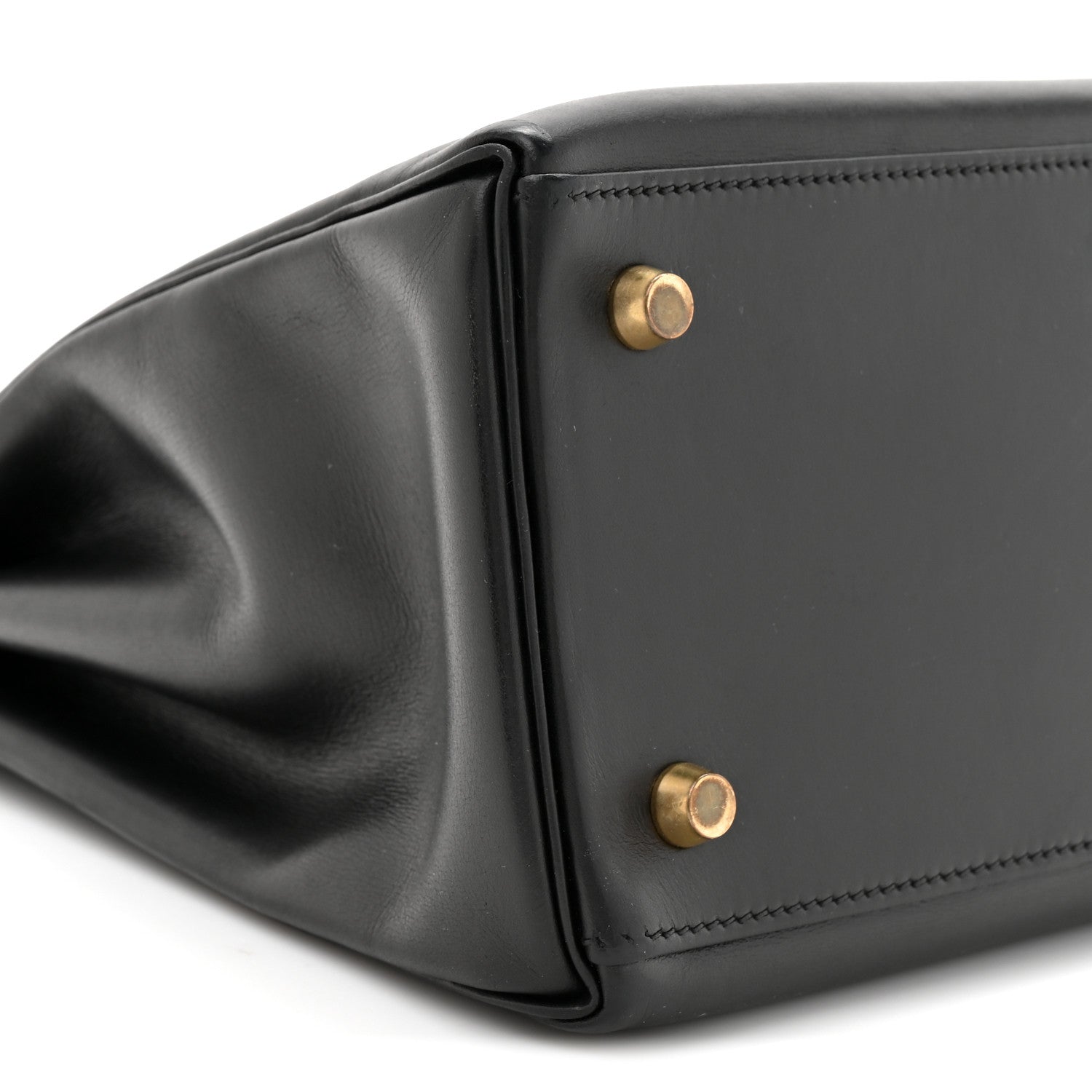 Hermes Box Kelly Retourne 28 Black 10 of 12