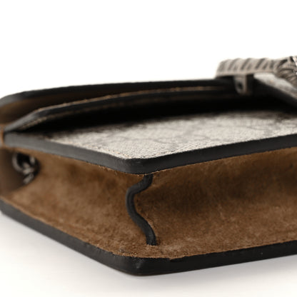 Gucci GG Supreme Monogram Super Mini Dionysus Shoulder Bag Taupe 7 of 9