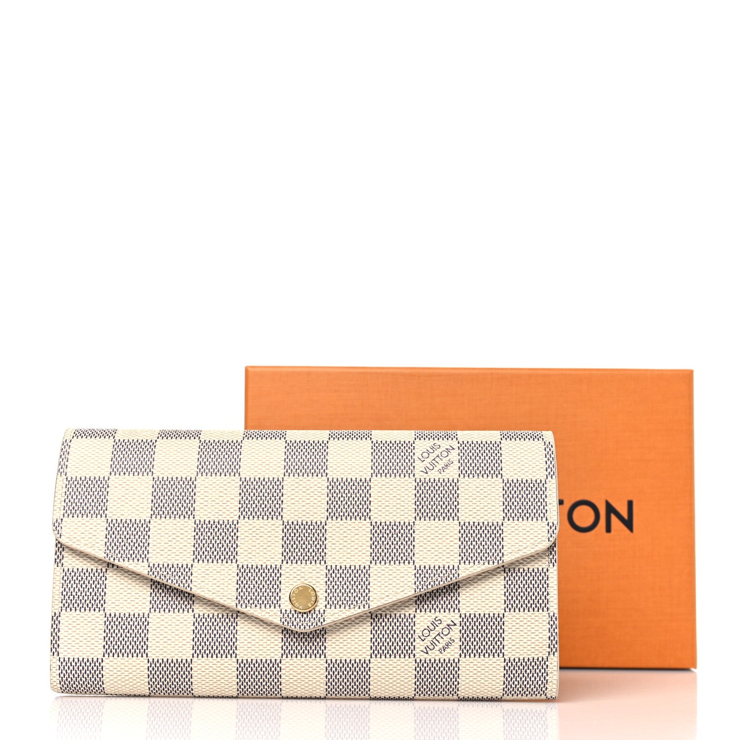 Louis Vuitton Damier Azur Sarah Wallet NM 7 of 7