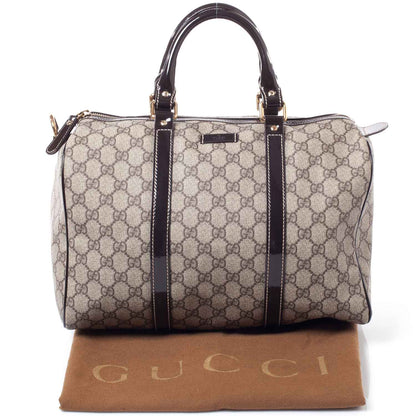 Gucci Monogram Medium Joy Boston Brown 10 of 10