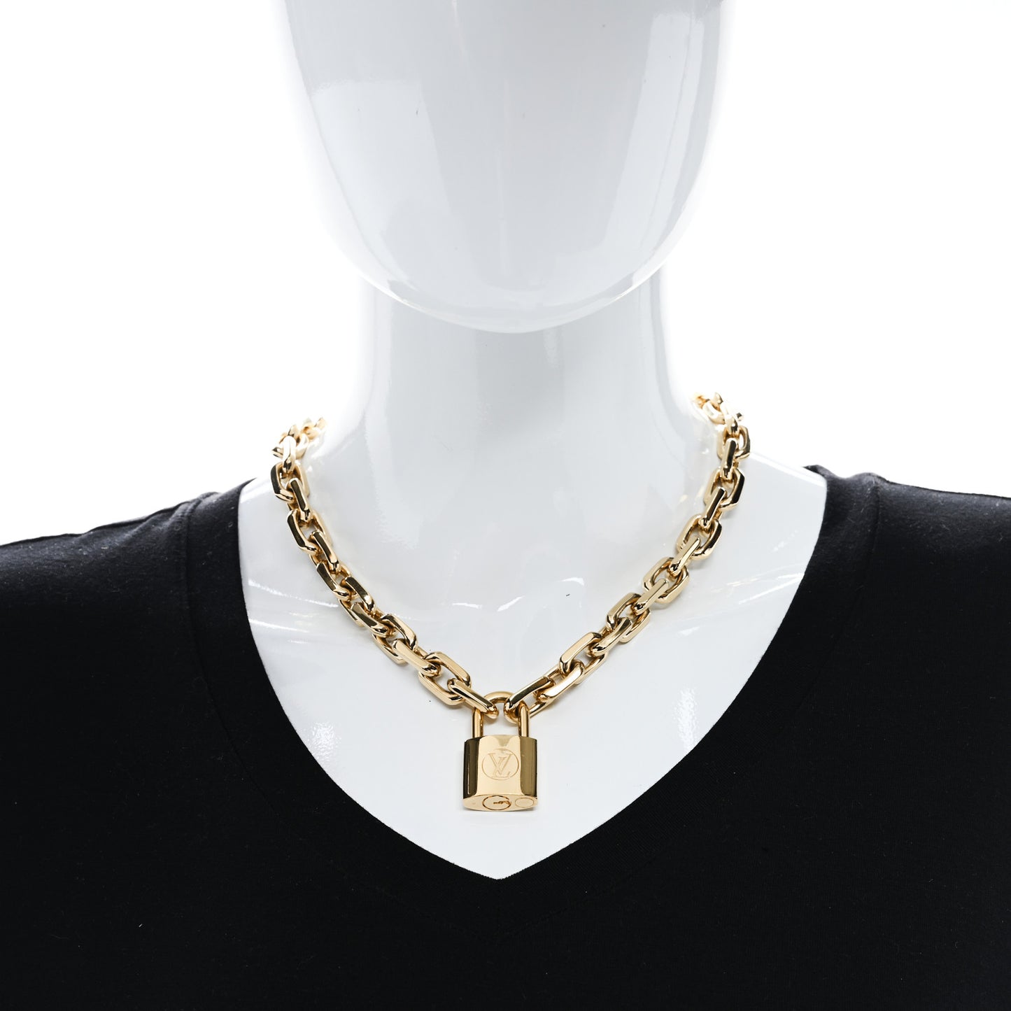 LV Edge Necklace Cadenas Gold