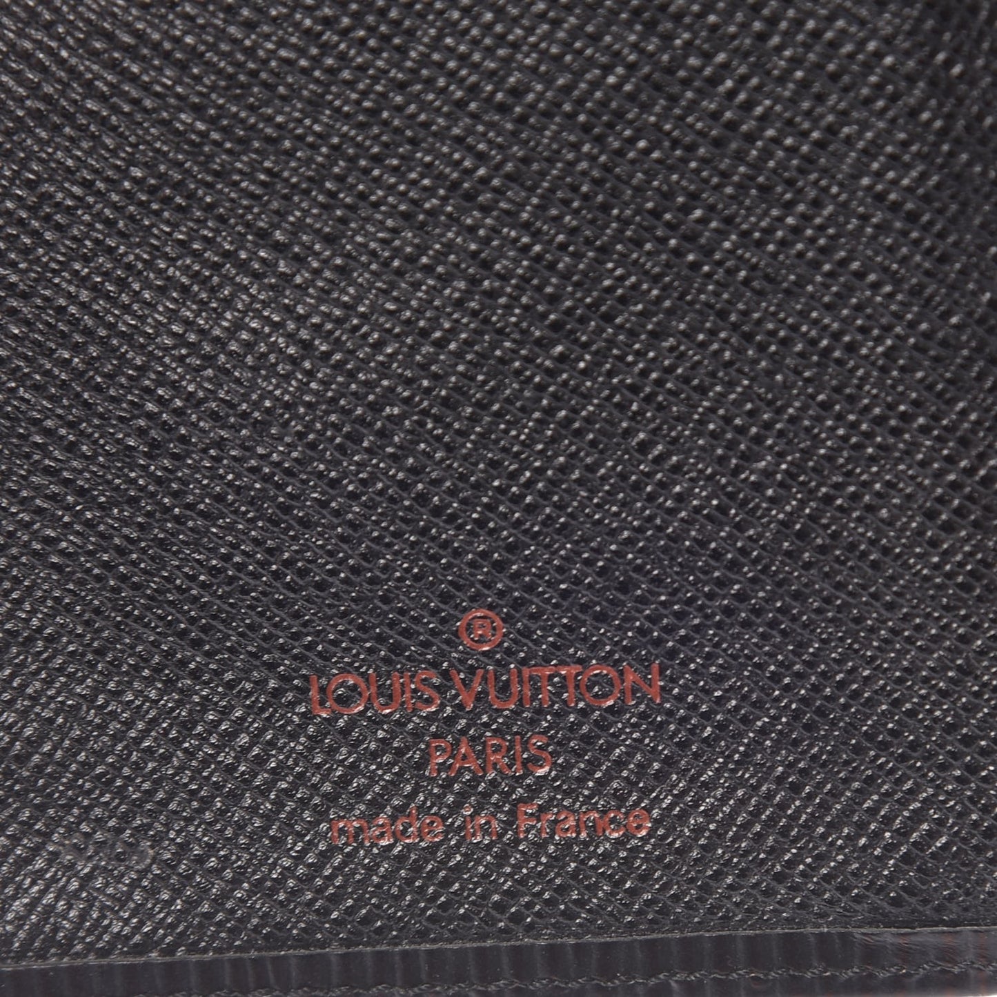 Epi Viennois Continental French Purse Wallet Black