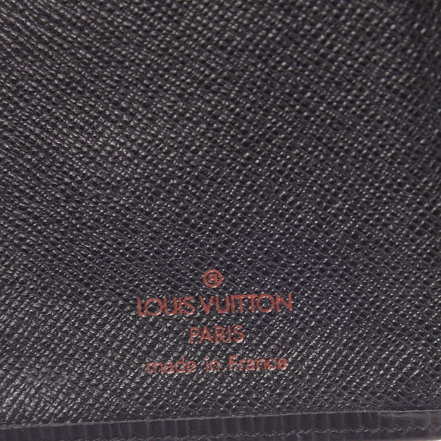 Louis Vuitton Epi Viennois Continental French Purse Wallet Black 6 of 7