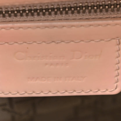 Christian Dior Patent Cannage Medium Lady Dior Rose Clair 6 of 12