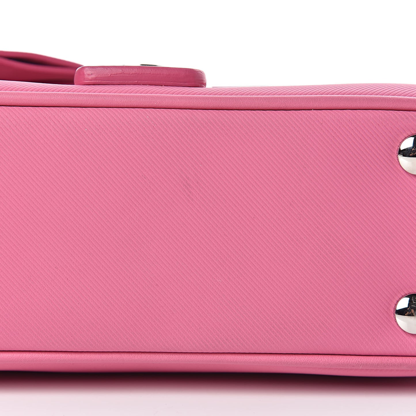 Trench Calfskin Small DK88 Top Handle Bag Rose Pink