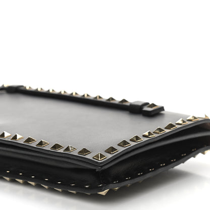 Valentino Garavani Nappa Rockstud Wristlet Clutch Black 9 of 9