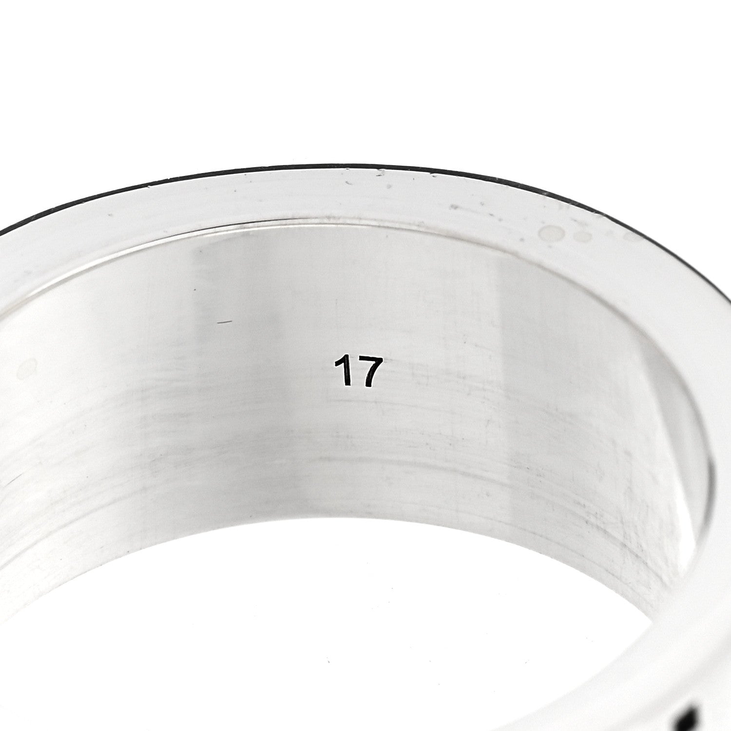 Gucci Sterling Silver GG Bee Band Ring 56 7.75 4 of 6