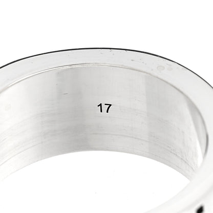 Gucci Sterling Silver GG Bee Band Ring 56 7.75 4 of 6