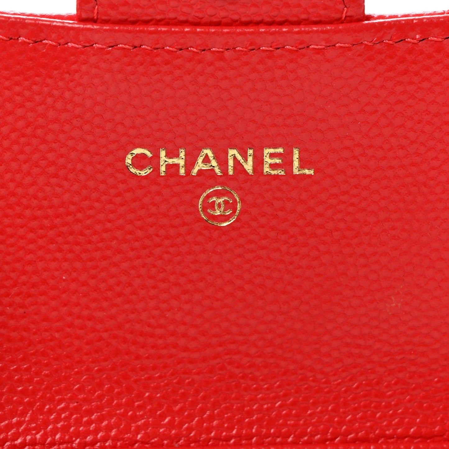 Caviar Quilted Mini Bag Red