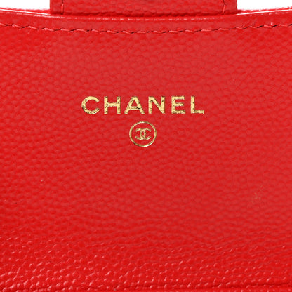 Chanel Caviar Quilted Mini Bag Red 6 of 9