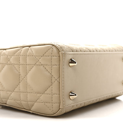 Christian Dior Lambskin Cannage Small My ABCDior Lady Dior Corda 9 of 10