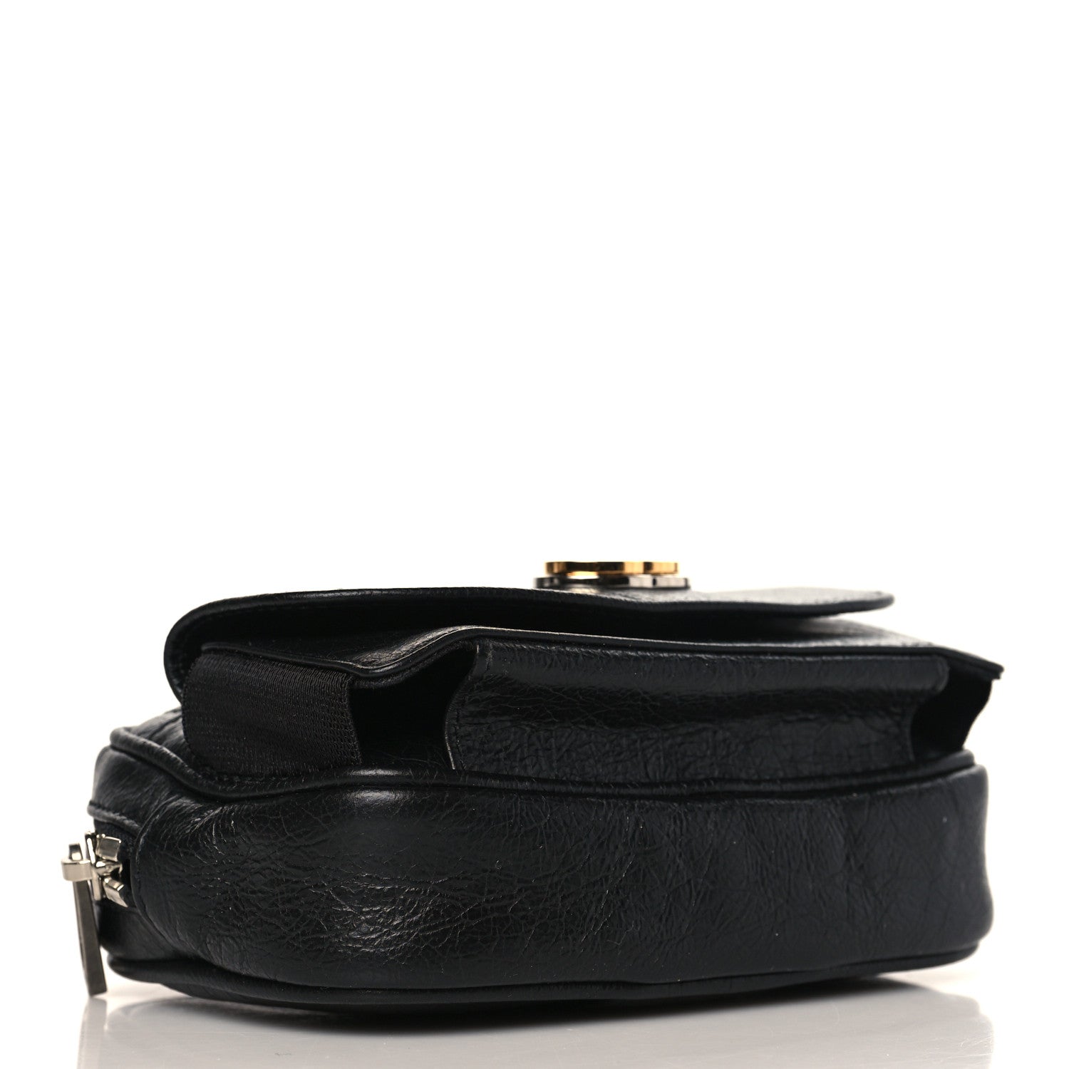 Gucci Fluffy Calfskin Mini Morpheus Belt Bag 70 28 Black 4 of 10
