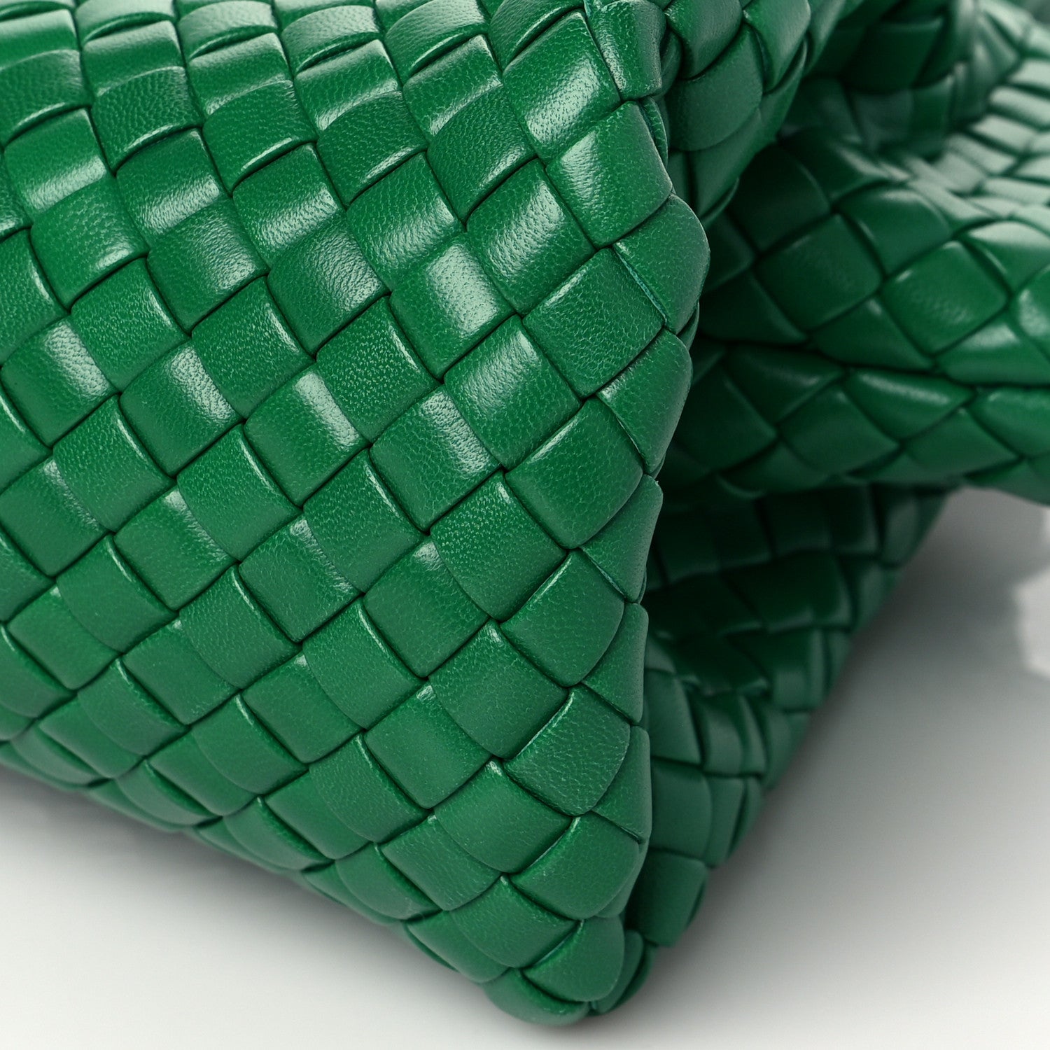 Bottega Veneta Nappa Intrecciato Small Padded The Handle Tote Racing Green 10 of 10