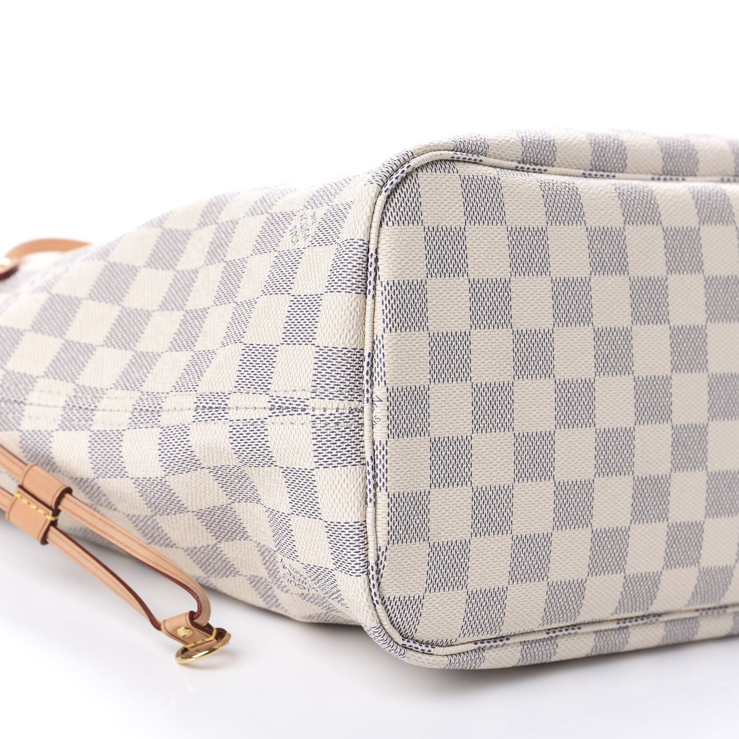 Damier Azur Neo Neverfull MM Rose Ballerine