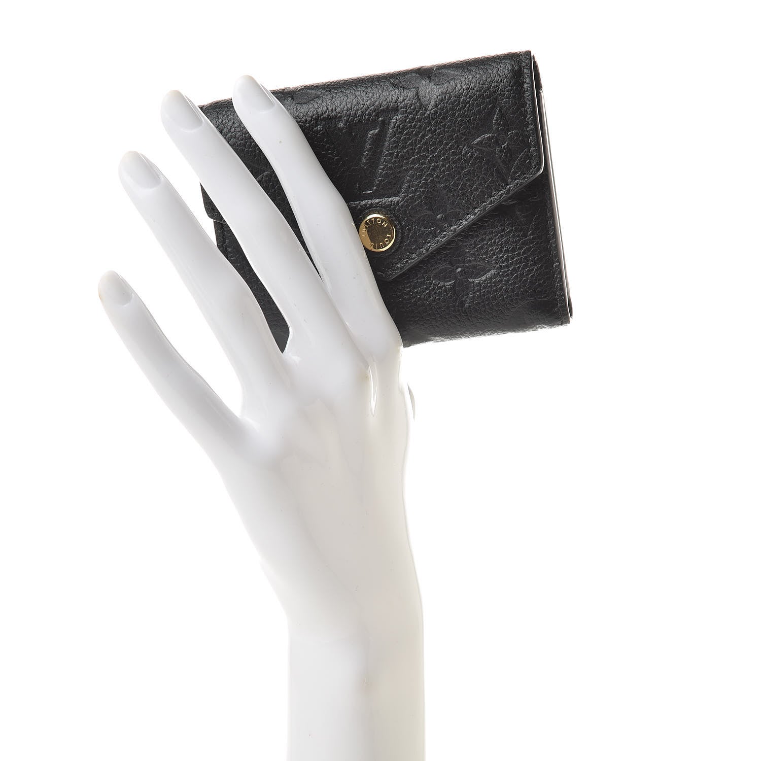 Louis Vuitton Empreinte Zoe Wallet Black 2 of 7