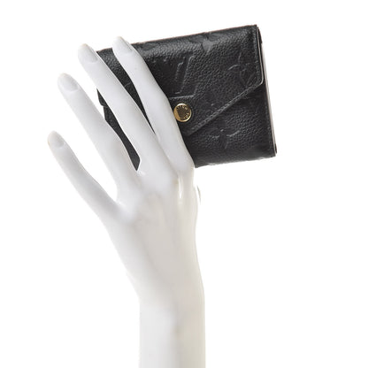 Louis Vuitton Empreinte Zoe Wallet Black 2 of 7
