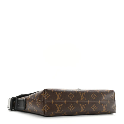 Louis Vuitton Monogram Macassar Magnetic Messenger 4 of 10