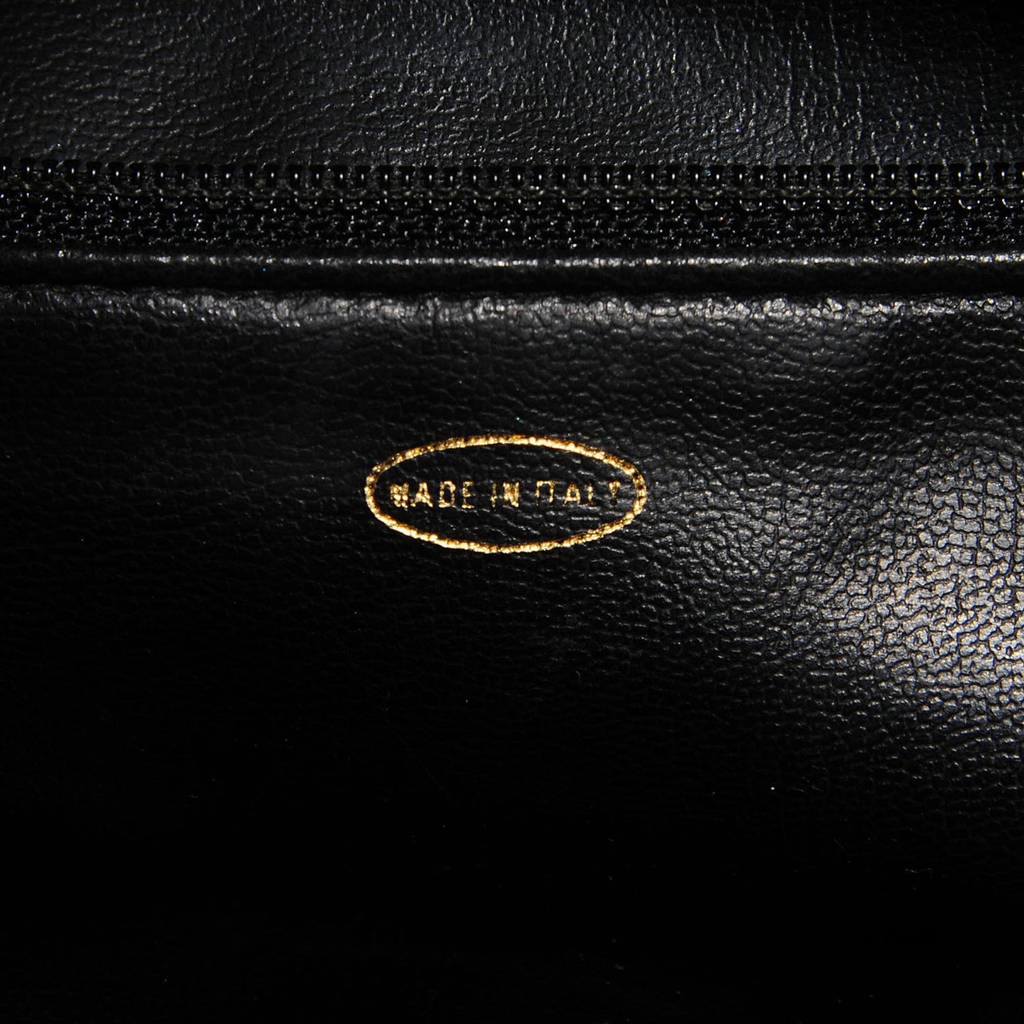 Lambskin Quilted Shoulder Bag Black