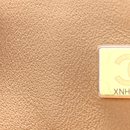 Chanel Lambskin Quilted Mini Rectangular Flap Beige 7 of 9