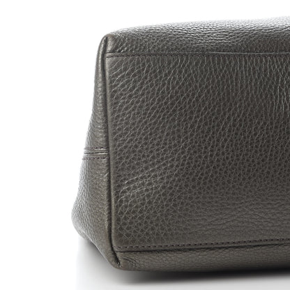 Gucci Metallic Pebbled Calfskin Medium Soho Chain Shoulder Bag Sasso 7 of 9