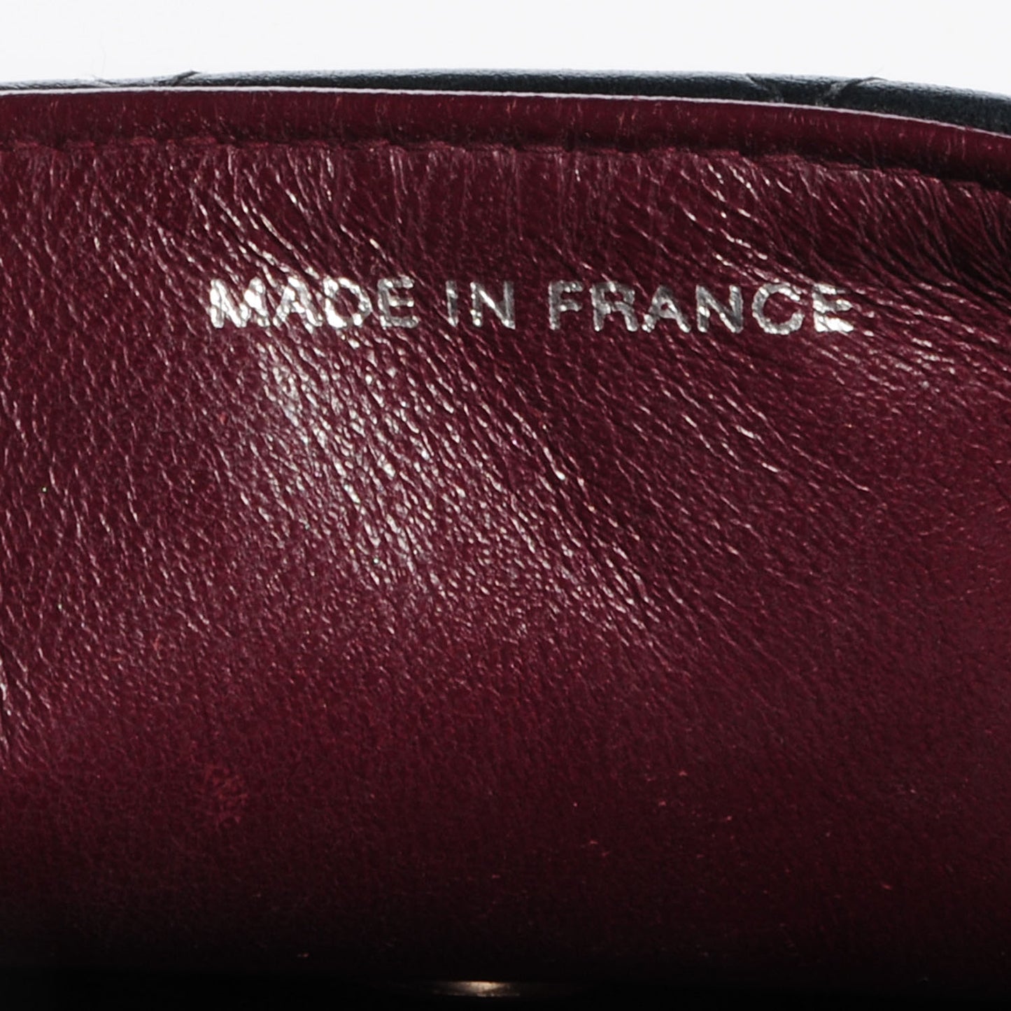 Lambskin Quilted Mini Square Flap Black