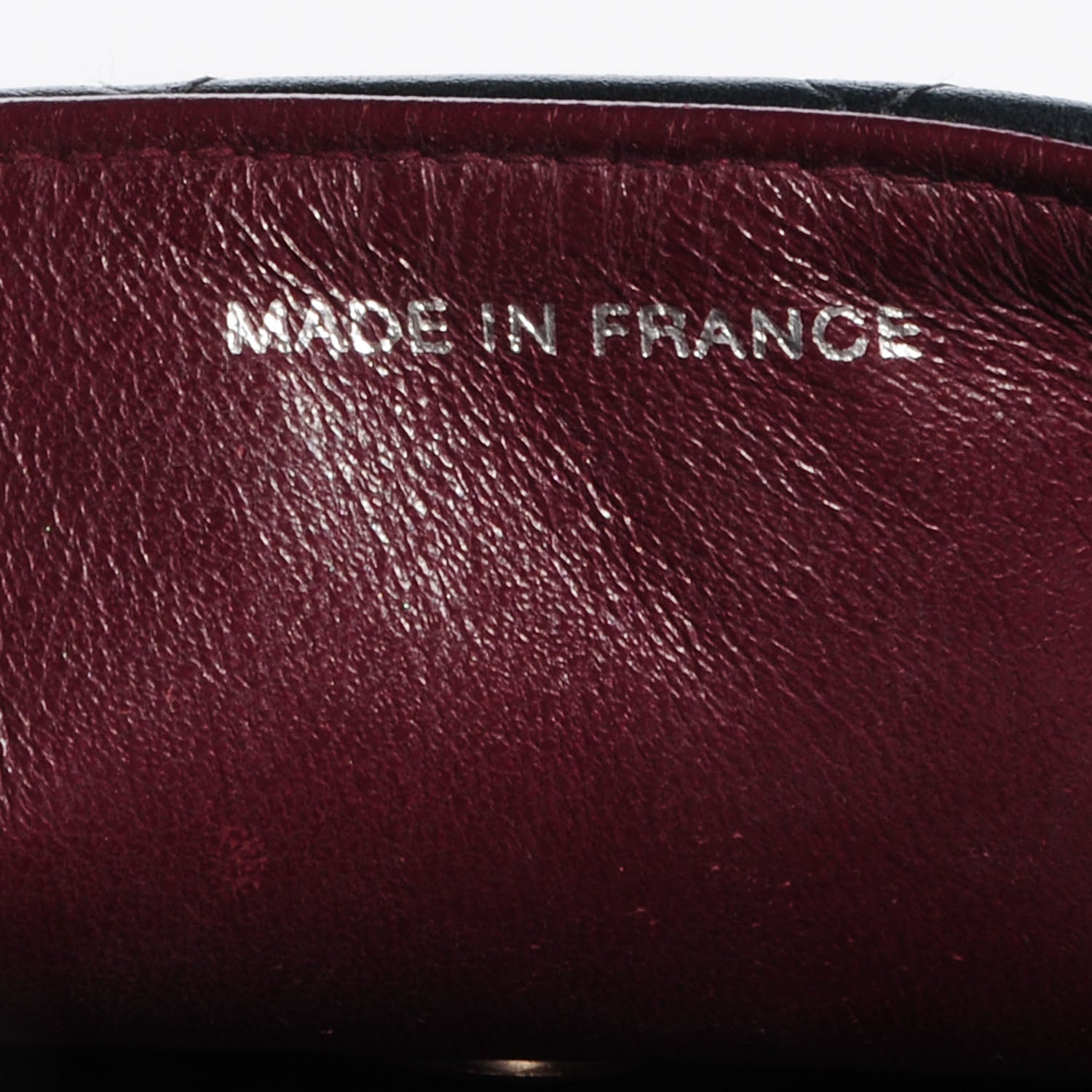 Chanel Lambskin Quilted Mini Square Flap Black 8 of 9