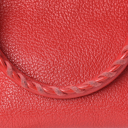 Balenciaga Chevre Gold Metallic Edge Hardware Mini City Rouge Grenade 14 of 20