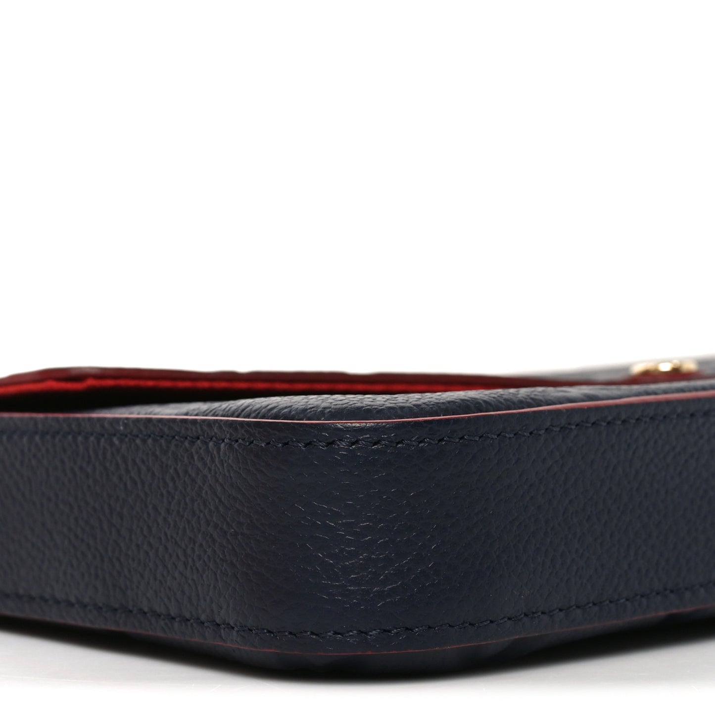 Empreinte Pochette Felicie Chain Wallet Marine Rouge