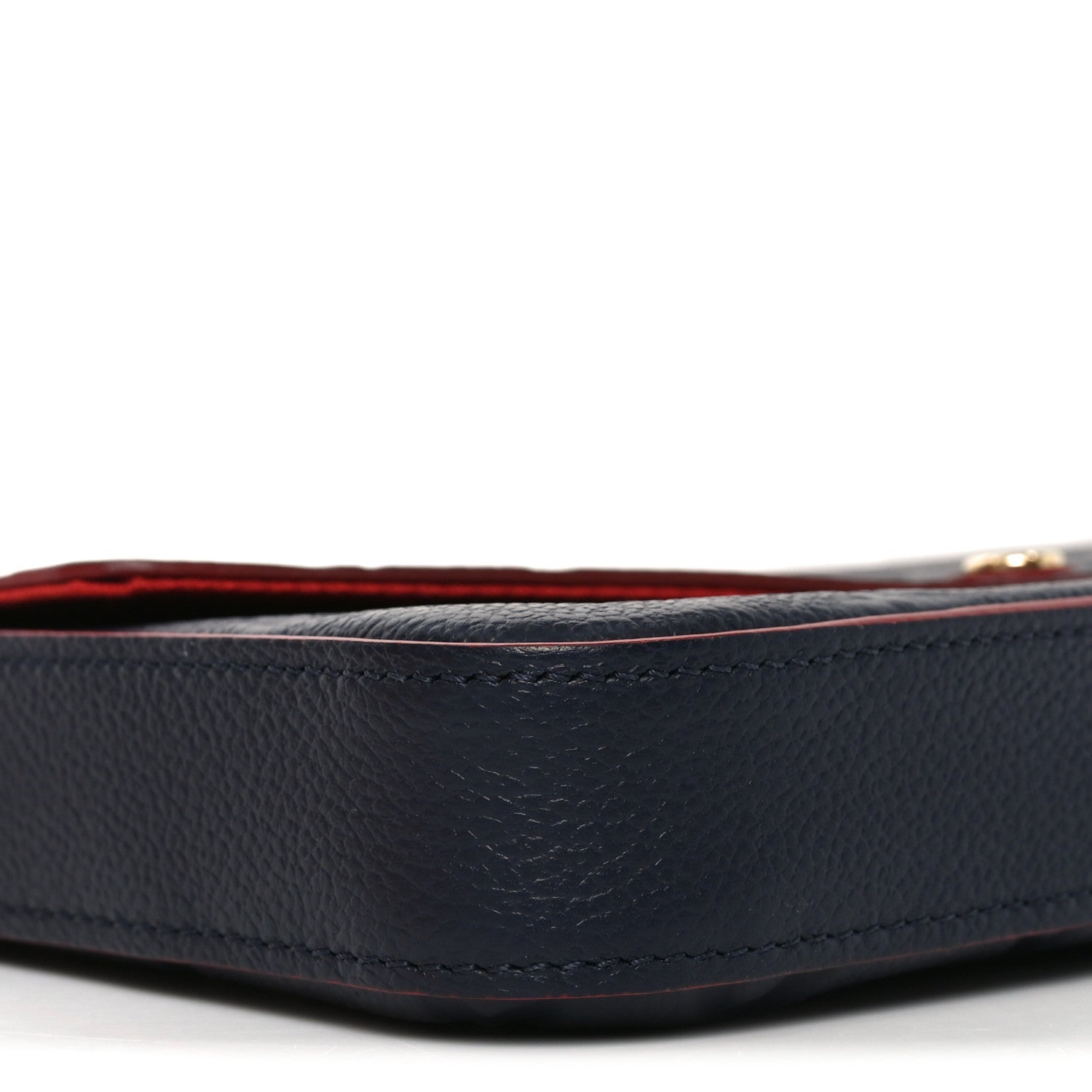 Louis Vuitton Empreinte Pochette Felicie Chain Wallet Marine Rouge 9 of 11