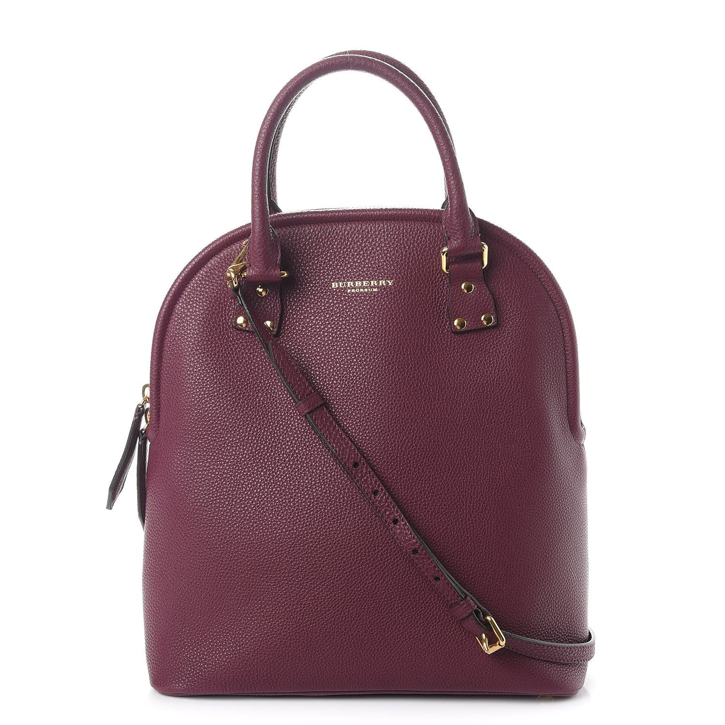 Grained Calfskin Prorsum Bloomsbury Elderberry